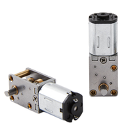 Moteur à courant continu à aimant permanent à couple élevé avec réducteur à vis sans fin YF-1812GM-N30 3V-12V, diamètre 12mm, faible bruit, étanche, pour ventilateur, bateau, applications intelligentes