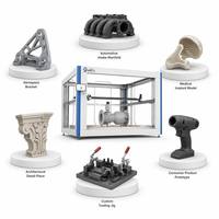 Printer 3D Industri Kecepatan Tinggi dengan Cangkang Logam Lembaran Besar Garansi 1 Tahun