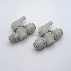 Haute pression 12mm Flexible PVC <span class=keywords><strong>tuyau</strong></span> <span class=keywords><strong>tuyau</strong></span> <span class=keywords><strong>raccord</strong></span> usiné RV Drainage Valve boule ouverture/fermeture résistant aux hautes températures - Product Image 1