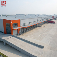 Bâtiment d'entrepôt métallique à construction rapide ZTSS, structure en acier préfabriquée pour usine