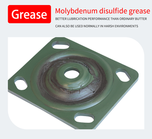 8 Zoll <span class=keywords><strong>10</strong></span> Zoll Super starke Tragfähigkeit <span class=keywords><strong>10</strong></span> Tonnen Nylon Super Heavy Duty Rollen für große Industrie anlagen - Product Image 5