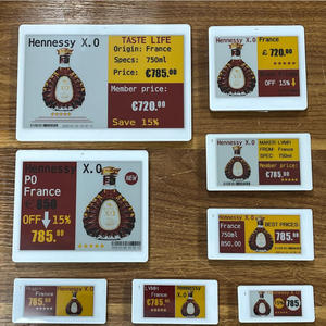 Étiquette électronique de rayon (ESL) de 7,5 pouces avec écran E Ink et 10,1 pouces pour supermarché, compatible API, E-Ink, EPD, BLE 5.0, NFC, étiquettes de prix numériques - Product Image 4