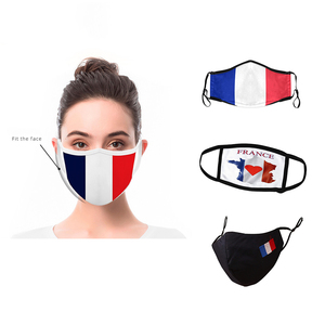 Maillot de football imperméable pour supporters de la France, souvenir du monde, avec drapeau français en polyester - Product Image 5