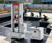 Máquina de Ensayo Universal Servocontrolada de 5KN para Membranas Impermeables, Pruebas de Tensión y Compresión, para SBS, APP, PVC, TPO
