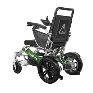 Sedia a Rotelle Elettrica Pieghevole Automatica 4x4 in Lega di Alluminio per Esterni Baichen per Disabili - Product Image 4