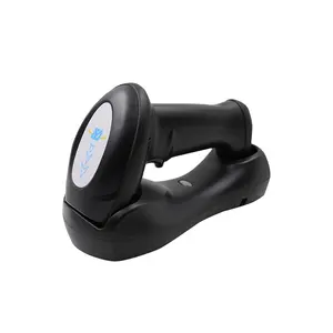 1D Usb Barcode Scanner With Stand DC 5V Power Supply Fast Decoding Speed Barcode Scanner Gun Light Weight