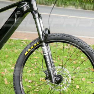 Vélo électrique tout-terrain personnalisé avec moteur central 750W, suspension 210mm, cadre carbone, roues <span class=keywords><strong>29</strong></span>'' <span class=keywords><strong>2</strong></span>.6'', freins à disque hydrauliques et 12 vitesses - Product Image 3