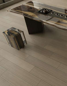 Nuevo Diseño de Alta Durabilidad, Porcelanato Imitación Madera 20 x 120, Baldosa de Porcelana Antideslizante para Sala de Estar Moderna - Product Image 5
