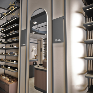 Venta al por menor Marcos ópticos Soporte de exhibición Tienda de gafas Diseño interior Hecho en fábrica Gafas de sol Soporte de exhibición - Product Image 3