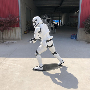Estatua de Stormtrooper de Tamaño Real Personalizada de Star Wars, Escultura de Resina para Decoración del Hogar - Product Image 6