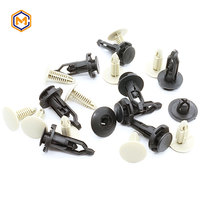 Nouveaux clips de voiture de haute qualité, couleur personnalisée, pince de pare-chocs, rivets en plastique automobile, attaches personnalisées, logo personnalisé, matériau plastique/nylon/POM