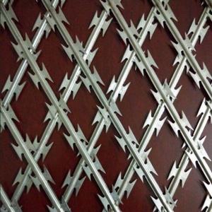 Malla de Alambre de Acero Galvanizado con Protección de Seguridad, Alambre de Púas Soldado en Cruz - Product Image 3