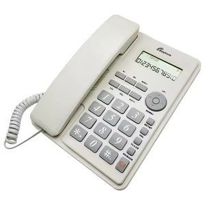 Câblé Bureau Maison Multifonctionnel Un téléphone <span class=keywords><strong>avec</strong></span> identification de l'appelant Ensemble de téléphone <span class=keywords><strong>fixe</strong></span> - Product Image 5