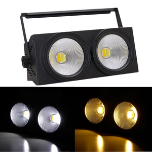 ไฟเวทีแบบ Matrix Blinder 2 ดวง 2x100w Cob Led จากประเทศแอฟริกากลาง แสงสีขาวเย็นและสีขาวอุ่น 2in1 สำหรับดิสโก้ - Product Image 2