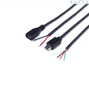 Eternalstarcable สายเคเบิลปลายเปลือย2.0 AM ปรับแต่งได้, สายเคเบิลพีวีซี3A ชาร์จเร็วมัลติฟังก์ชั่นฟรีตัวอย่างชาร์จไฟ - Product Image 5
