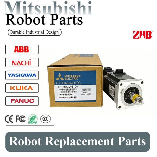 MITSUBISHI Robot Servo Motor HF-KE43B HF-KE73B Fastest Response Long Life Durable Ultra Low Inertia Dustproof Stable Servo Motor