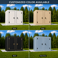 Toilettes mobiles de luxe modernes en conteneur avec salle de douche, salle de bain portable pour événements en plein air