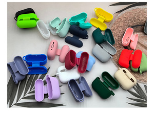 Housse de protection en silicone pour <span class=keywords><strong>Apple</strong></span> <span class=keywords><strong>AirPods</strong></span> Pro <span class=keywords><strong>3</strong></span>ème génération, nouvelle coque pour écouteurs - Product Image 2