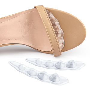 1 paire de coussinets de massage antidérapants pour l'avant-pied, 1 paire de coussinets métatarsiens pour chaussures à talons hauts - Product Image 4