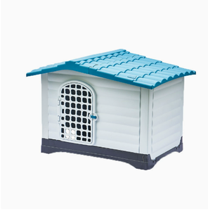 Nichoir pour chien imperméable d'extérieur, en plastique, avec porte arquée, abri pour petits animaux, chats et chiens, utilisation en jardin - Product Image 6