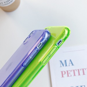 Étui de téléphone personnalisé avec logo, résistant aux chocs, en TPU fluorescent néon pour <span class=keywords><strong>iPhone</strong></span> <span class=keywords><strong>11</strong></span> 12 13 14 15 16 17 18 Pro Max Xr Xs - Product Image 5
