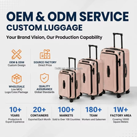 Valise à roulettes à ouverture frontale, grande capacité, extensible, avec roues amortissantes, pour marque privée OEM, en polycarbonate simple