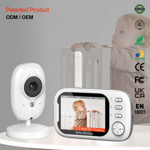 Babyphonr 720P HD 3,5 pulgadas Baby Things con detección de sonido de llanto conversación bidireccional 2,4G inalámbrico Baba Eletr Nica Baby Monitor - Product Image 2