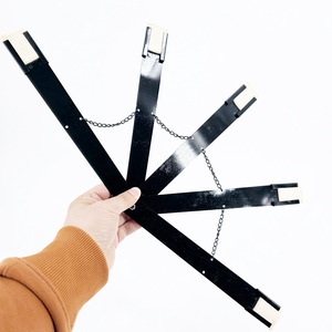 <b>Fire</b> <b>Fan</b>, Iron-framed Flame <b>Fan</b>, Kingmagic Stage Magic Props, Festival Party Talent Show, Festival Performance - Product Image 3
