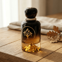 Flacon de parfum en verre de luxe personnalisé, diffuseur à bâtonnets 30ML 50ML 100ML, couleur dégradée noire givrée pour parfum de luxe sur mesure