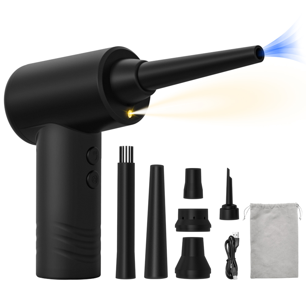 2023 со сжатым воздухом пистолет-распылитель Электрический для компьютерной клавиатуры Электрический баллончик со сжатым воздухом мультифункциональная автономная комбинированная баллончик со сжатым воздухом