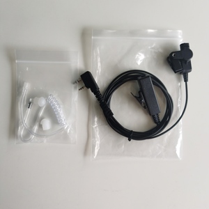 Auricular de Agente Secreto con Micrófono PTT de Tubo Acústico y Cancelación de Ruido Ambiental, Molde Privado para Kenwood - Product Image 2