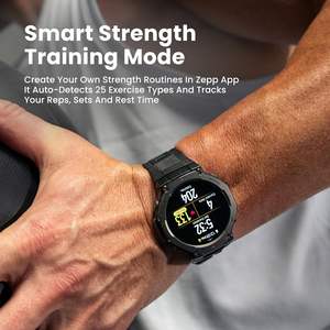 Reloj Inteligente Resistente <span class=keywords><strong>Amazfit</strong></span> <span class=keywords><strong>T</strong></span>-<span class=keywords><strong>Rex</strong></span> 3 Europeo y para Plataforma China, 48 mm, Batería GPS de Larga Duración, Resistente al Agua hasta 328 Pies - Product Image 4
