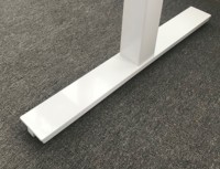 Cadre de bureau électrique à double moteur, 3 segments, réglable en hauteur, pour le bureau et la maison