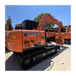 Excavatrice utilisée du Japon d'origine du Japon Hitachi 7 tonnes petite machine de 7 tonnes Hitachi ZX70 en excellent état à vendre - Product Image 1