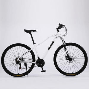 Bicicleta de Montaña Portátil de <span class=keywords><strong>29</strong></span> Pulgadas con <span class=keywords><strong>Cuadro</strong></span> de Acero al <span class=keywords><strong>Carbono</strong></span>, Suspensión en Horquilla, <span class=keywords><strong>Doble</strong></span> Freno de Disco, <span class=keywords><strong>Cuadro</strong></span> Rígido, Capacidad de Carga de 150 kg, 21 Velocidades - Product Image 3