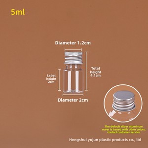 Pet chất lỏng trong suốt Chai 10/30/50/100ml nhựa nhỏ nhôm nắp chai 150ml vít nắp chai nhựa nước trái cây bao bì - Product Image 5