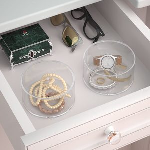 Belt <strong>Storage</strong> <strong>Box</strong>, Transparent Acrylic Belt <strong>Storage</strong> <strong>Box</strong> Multi-Cell <strong>Storage</strong> Household Watches/<strong>Ties</strong>/Jewelry/Rings and Other Access - Product Image 6