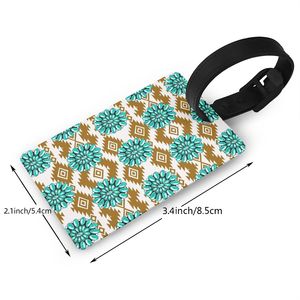 No Moq Customized Pattern Camo Aztec Cow Print Travel Luggage <b>Tag</b> - Product Image 2