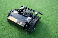 Tondeuse robot intelligente sans fil à rotation zéro, hybride essence-électrique, 4 temps, industrielle, de haute qualité, pour bricolage, avec télécommande