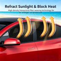 Pare-soleil magnétique pour vitres latérales avant et arrière de voiture, protection UV, universel, personnalisé, pare-brise automobile