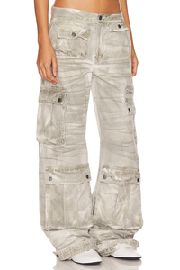 <span class=keywords><strong>Pantaloni</strong></span> Cargo <span class=keywords><strong>bianchi</strong></span> Baggy Y2K lavati da donna Jeans in Denim a vita bassa di alta qualità <span class=keywords><strong>con</strong></span> <span class=keywords><strong>tasche</strong></span> <span class=keywords><strong>laterali</strong></span> da donna - Product Image 2