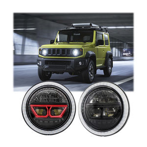 Faro LED de 7 Pulgadas con Certificación ECE R10 <span class=keywords><strong>DOT</strong></span> para Todoterreno JK TJ LJ CJ, Luz Alta y Baja, 36W - Product Image 1