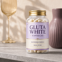Capsules de glutathion pour éclaircir la peau 1500mg - Certifié Halal, Formule éclaircissante pure, Vente en gros