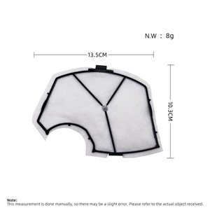 Filtro di Protezione Motore di Ricambio Compatibile con <span class=keywords><strong>Aspirapolvere</strong></span> Portatile Vorwerk Kobold VK140 / VK150, Parti di Ricambio e Accessori - Product Image 6