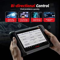 Maxicom MK808S de Autel, Escáner de Diagnóstico de Fallas de Automóviles de Sistema Completo y Analizador de Motor