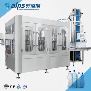 Línea de producción automática de agua potable embotellada, máquina de llenado de agua Mineral, máquina pura de agua embotellada