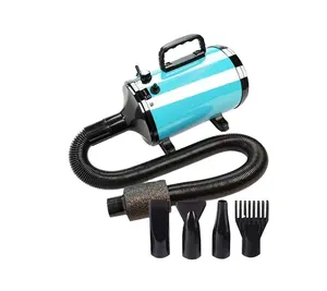 4 Trong 1 OEM ODM 2000W-3800W Mạnh Mẽ Đầy Màu Sắc Pet Tóc Blower Máy Sấy Siêu Mạnh Mẽ Nhiệt Độ Gió Có Thể Điều Chỉnh Vật Nuôi Máy Thổi Khí