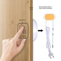 Interrupteur tactile sans contact haute tension 220V pour panneau en bois, dissimulé, longue portée, 110V, blanc, pour armoire, placard, bureau