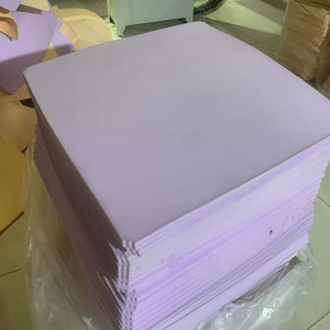 Plaques de polyuréthane 6 mm carrées violettes et vertes, découpées sur mesure pour produits électroniques, qualité générale, qualité plaque, provenance Qingdao - Product Image 1