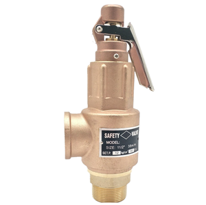 S10l Brons Handmatige Veiligheidsklep Voor Schroefluchtcompressor 1/2 "3/4" 1 "Drukverlichting Voor Gaswateroliemedia Bij 5bar/8bar/10bar - Product Image 1